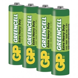 Zinková baterie GP Greencell AA (R6)