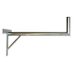 Anténní držák 70 na zeď se vzpěrou průměr 42mm výška 16cm