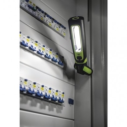 LED + COB LED nabíjecí svítilna P4532, 470 lm, 1800 mAh