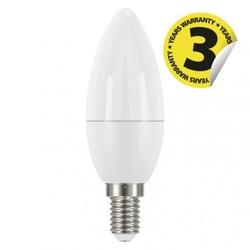 LED žárovka Classic Candle 6W E14 studená bílá