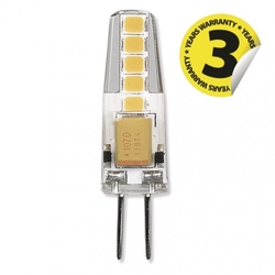 LED žárovka Classic JC A++ 2W 12V G4 teplá bílá