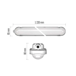 LED prachotěsné svítidlo MISTY 35W NW, IP66