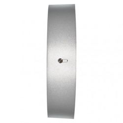 LED panel 170mm, kruhový přisazený stříbrný, 12W neutr. bílá