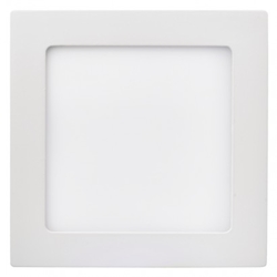 LED panel 170×170, čtvercový přisazený bílý, 12W teplá bílá