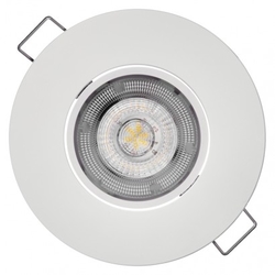 LED bodové svítidlo SIMMI bílé, kruh 5W 