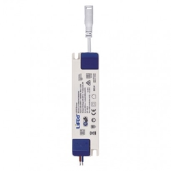 LED panel 225mm, kruhový vestavný stříbrný, 18W neutr. bílá