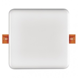 LED panel 125×125, čtvercový vestavný bílý, 11 W neu.b.,IP65