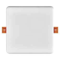 LED panel 155×155, čtvercový vestavný bílý, 13W neut.b.,IP65