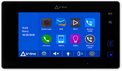 V-LINE VT-D-70-DP-B domácí videotelefon