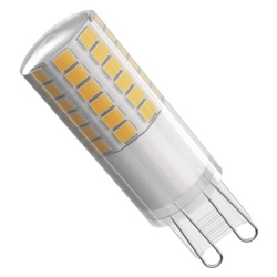 LED žárovka Classic JC / G9 / 4,2 W (40 W) / 470 lm / teplá bílá