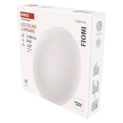 LED přisazené svítidlo FIONI, kruhové bílé 24W neutrální b., IP44
