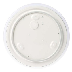 LED přisazené svítidlo CORI, kruhové bílé 12W teplá b., IP44