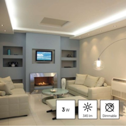 LED žárovka Classic MR16 / GU10 / 3 W (32 W) / 345 lm / teplá bílá