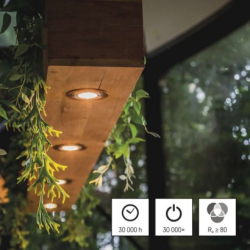 LED žárovka Classic MR16 / GU10 / 3 W (32 W) / 345 lm / teplá bílá
