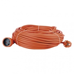 Prodlužovací kabel – spojka, 40m, oranžový