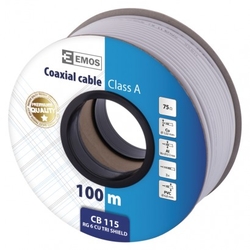 Koaxiální kabel CB115, 100m