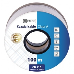 Koaxiální kabel CB115, 100m