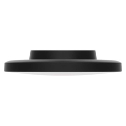 LED přisazené svítidlo DIONI kruhové, černé, 15W, se změnou CCT