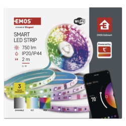 GoSmart LED pásek WiFi 2m, 11W, 450lm, RGB/CCT