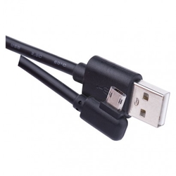 USB kabel 2.0 A/M - micro B/M 1m černý, Quick Charge