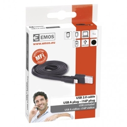 USB kabel 2.0 A/M -  i16P/M 1m černý