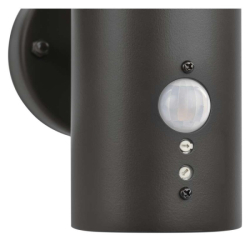 LED zahradní nástěnné svítidlo, 16,4 x 12 x 29,5 cm, 1 x E27, 15 W