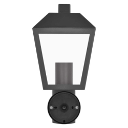 LED zahradní nástěnné svítidlo s čidlem soumraku, 19,8 x 15 x 29,8 cm, 1 x E27, 15 W