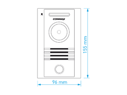 COMMAX DRC-40KHD dveřní kamerová stanice