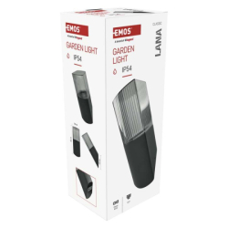 LED zahradní nástěnné svítidlo, 10,6 x 8,8 x 28,6 cm, 1 x E27, 25 W