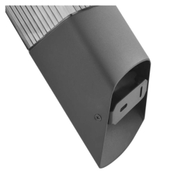 LED zahradní nástěnné svítidlo, 10,6 x 8,8 x 28,6 cm, 1 x E27, 25 W