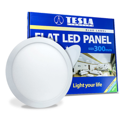 Tesla - LED podhledové svítidlo 24W, 230V, 2040lm, 35000h, 3000K, Ra 80, 120st