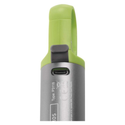 LED nabíjecí kovová svítilna, 600 lm, 1 200 mAh