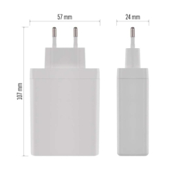 Univerzální USB adaptér GaN do sítě PD 120 W max.
