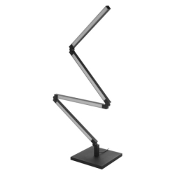 GoSmart LED stojací lampa, černá, 175 cm, teplá bílá / RGB, WiFi