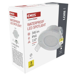 LED bodové svítidlo LORI 4,5W 345LM IP65 CCT bílá