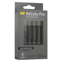 Nabíječka baterií GP Speed M451 + 4× AA ReCyko Pro