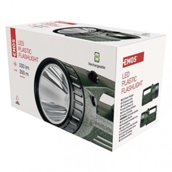 LED nabíjecí svítilna P2307, 380 lm, olov. aku 4000 mAh