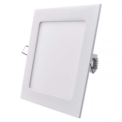 LED panel 170×170, čtvercový vestavný bílý, 12W teplá bílá