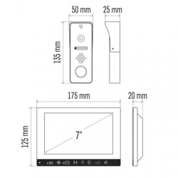 Sada videotelefonu EMOS EM-10AHD