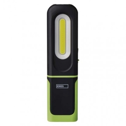 COB LED + SMD LED nabíjecí svítilna P4537, 330 lm, 1200 mAh