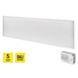 LED panel DALI 30×120, obdélníkový vestavný bílý, 40W n. b.