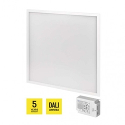 LED panel DALI 60×60, čtvercový vestavný bílý, 40W n. b.