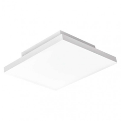 LED přisazené svítidlo EXCLUSIVE, čtvercové 18W frameless, stmív. se změnou CCT, CRI>95