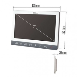 Monitor videotelefonu EM-10AHD 7" LCD