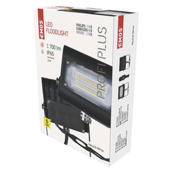 LED reflektor PROFI PLUS černý, 15W neutrální bílá