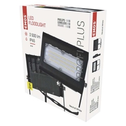 LED reflektor PROFI PLUS černý, 30W neutrální bílá