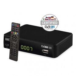 Set-top box EMOS EM190-L HD HEVC H265 (DVB-T2)