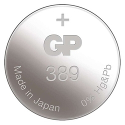 Knoflíková baterie do hodinek GP 389 (SR54, SR1130)