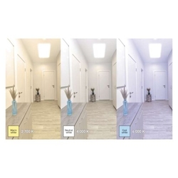 LED přisazené svítidlo ALVI, obdélníkové 72W, stmív. se změnou CCT