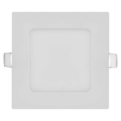LED vestavné svítidlo NEXXO, čtvercové, bílé, 7W, teplá bílá